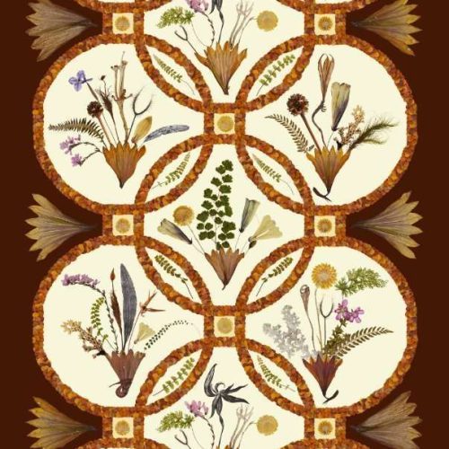 Fagus-CircleVases-RectangleScarf-337x1398mm-Red